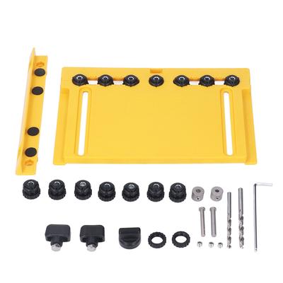 Handle Hole Punch Kit Multifunctional Woodworking Drilling Locator for Home Cabinet Door