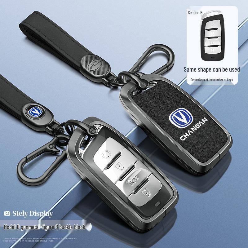 Changan Key Case: Compatible with CS75 Plus, CS55 Plus, CS35 Plus, Eado, Oshan X7, X5 Models