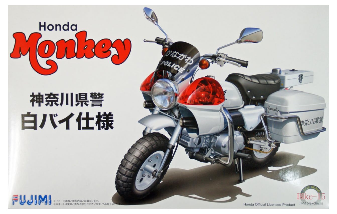 

Fujimi Model Серия Мотоциклов Honda Monkey Полицейский Мотоцикл Пластиковая Модель (ФУДЗИМИ) 1/12 №15