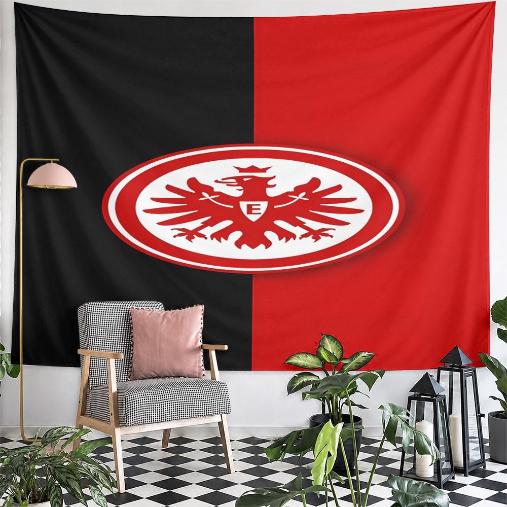 Black and Red Eagle Symbol Design Pattern Wall Hanging Tapestry Decorative Tapestry Home Decor for Bedroom and Living Room