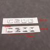 3D ABS Chrome Black C 200 Logo C200 Emblem Letter Sticker Car Rear Trunk Badge For Mercedes Benz C200 W204 W205 W206 Accessories