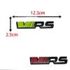 1 Stück 3D Metall VRS Auto Abzeichen Emblem Aufkleber Autostyling für Skoda VRS Octavia Elroq Fabia Rapid Superb Kodiaq Kühlergrillemblem Heckklappenaufkleber