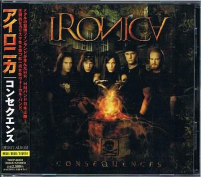 CD IRONICA - Consequence TOCP66838 EMI 2008 Japan ObiRock Used