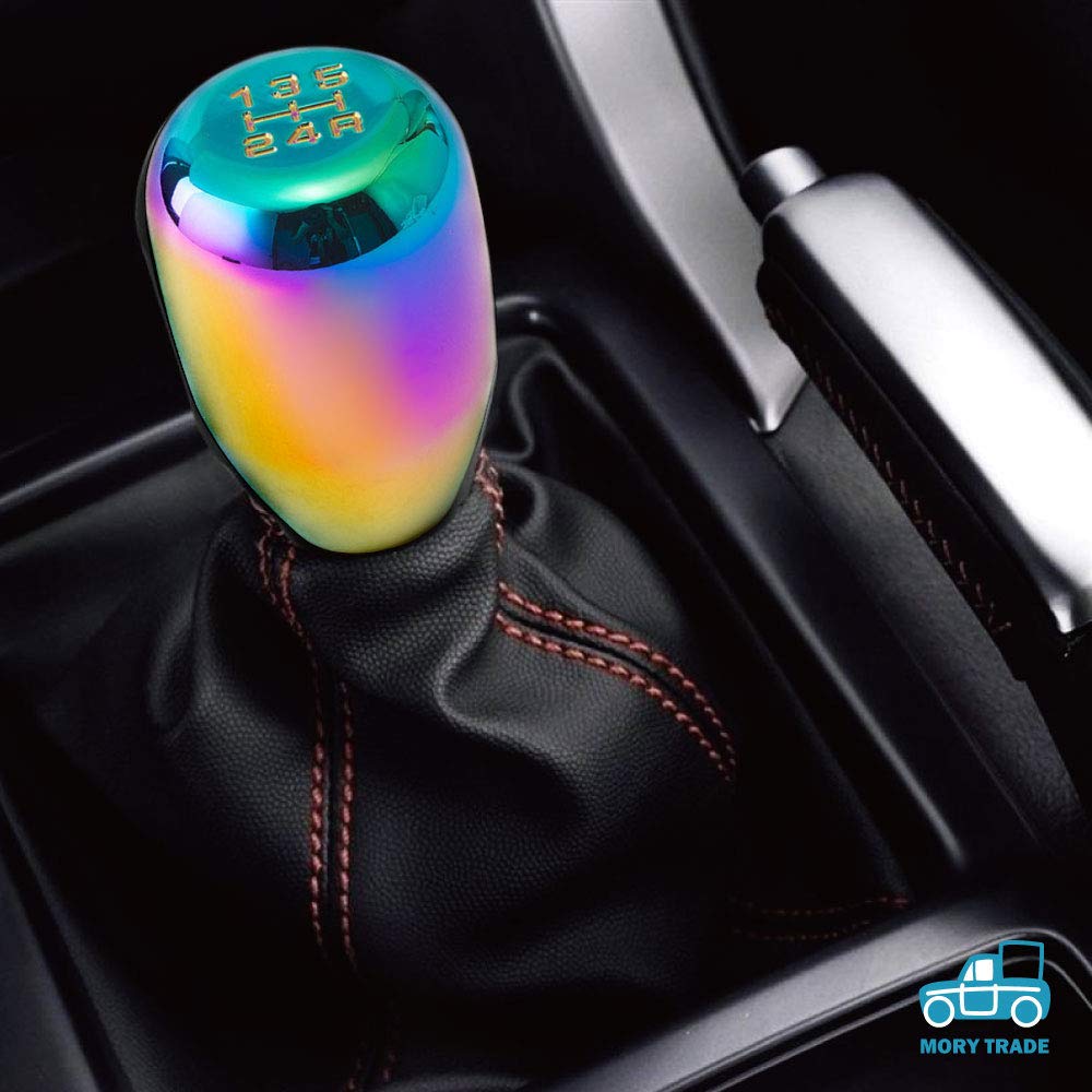 Morytrade MT Shift Knob for Cars, Light Trucks, Light Tigers, Aluminum, 5-Speed, General Purpose (Majora)