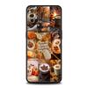 Phone Case For Oneplus 13R 13 12 10T 11 R10 Nord N100 N200 N10 9 9R CE 2 3 Z Pro Lite 5G Soft TPU Pumpkin Autumn Leaves Coffee