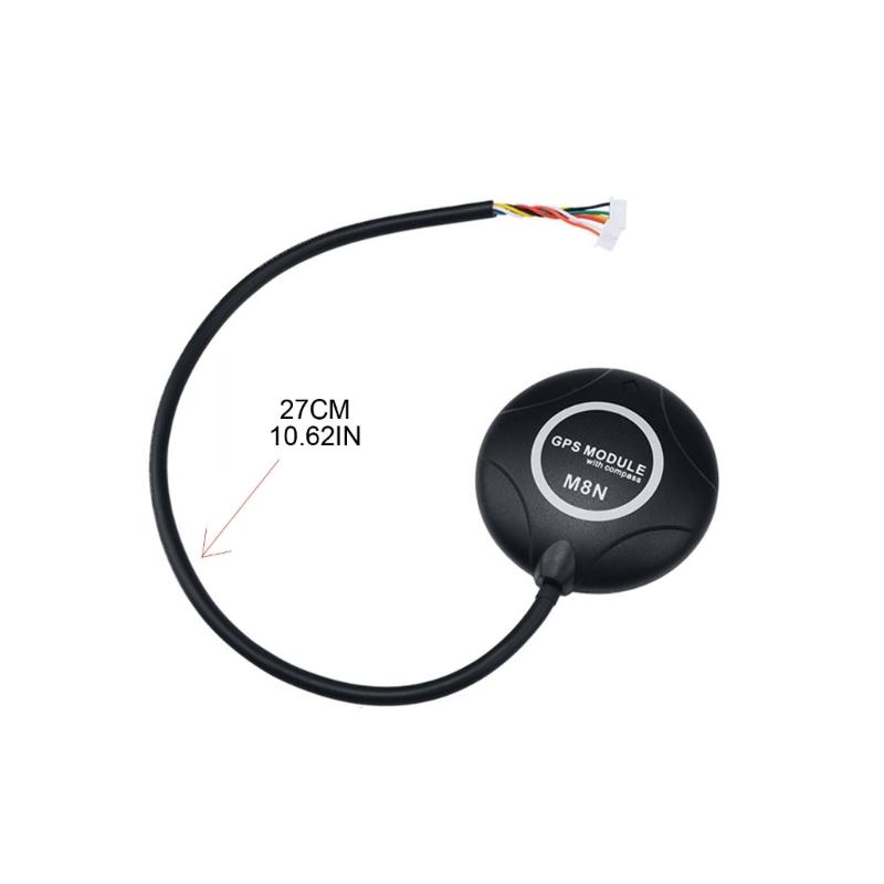 Portable GPS Electric Compass with 27cm Cable Length 8-generation Module Fast-Locator Suitable for APM- AMP2.6 APM2.8