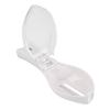 Fast Remove Fish Skin Scraping Brush Plastic Scraper Kitchen Cleaning Fishes Knife(White)