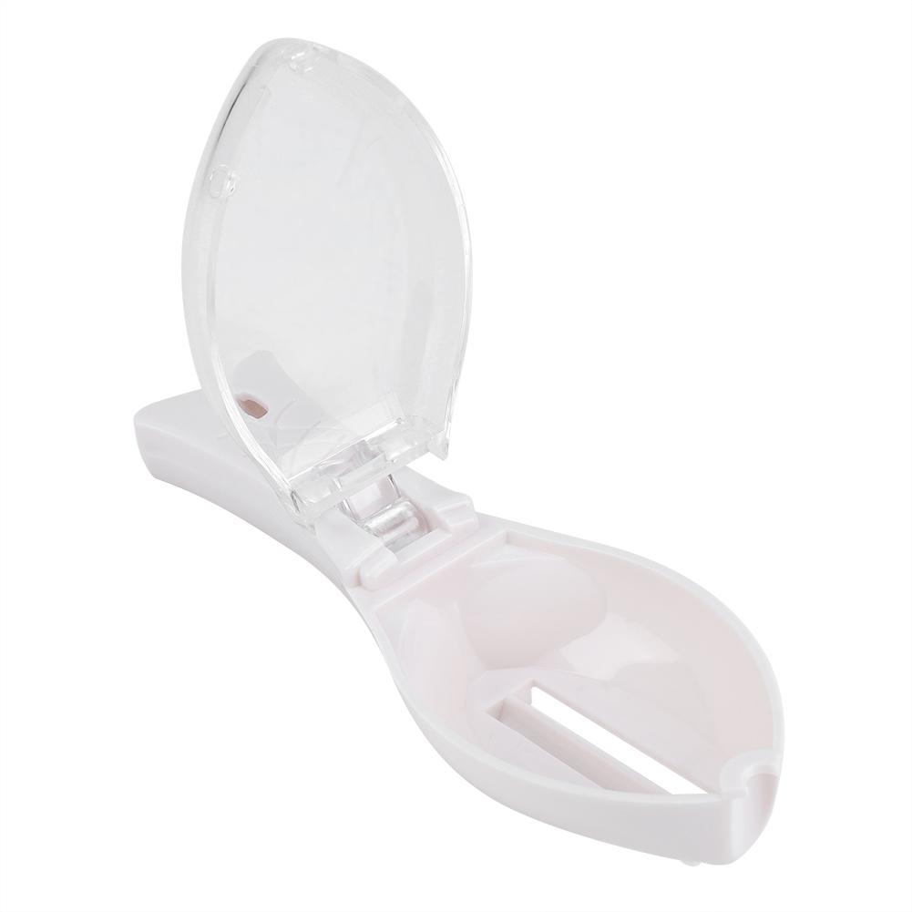 Fast Remove Fish Skin Scraping Brush Plastic Scraper Kitchen Cleaning Fishes Knife(White)