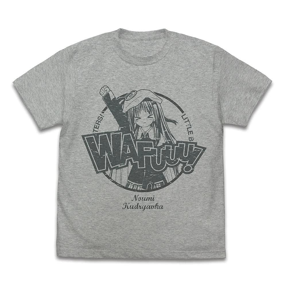 Little Busters! Wafu! Kudryavka T-shirt MSize MIX GRAY 2XL