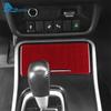 Real Soft Carbon Fiber Sticker For Mitsubishi Outlander 2017 2018 2019 2020 2021 LHD RHD Central Control Storage Box Panel Trim