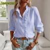 Women's Fashion Casual Long Sleeve V Neck Blouses & Shirts