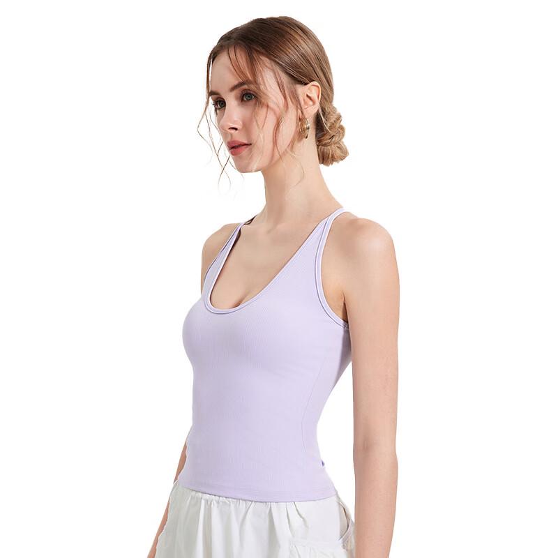OEING Women's Racerback Sports Bra Yoga Top