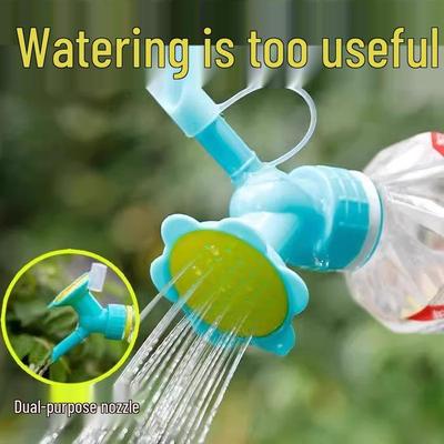 Bottle-Compatible Sunflower Watering Nozzle & Shower Head