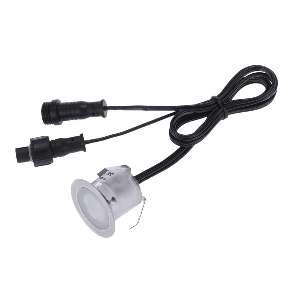 10 Stück 32 mm LED-Deckleuchten, 0,6 W, 500 lm, SMD2835, kleine Bodeneinbauleuchten, IP67 wasserdicht