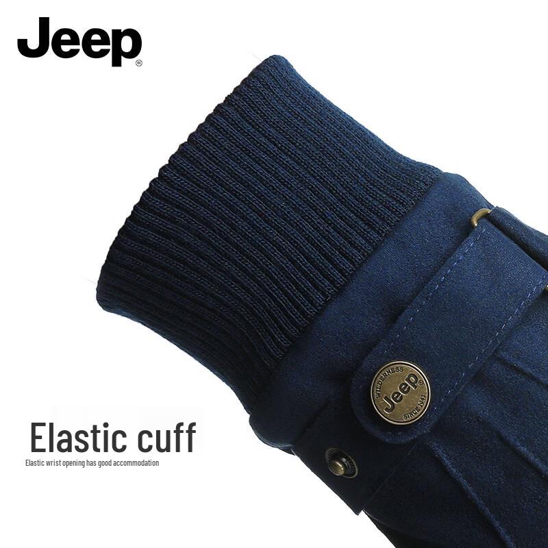 Jeep Men's Winter Thermal Touchscreen Cycling Gloves