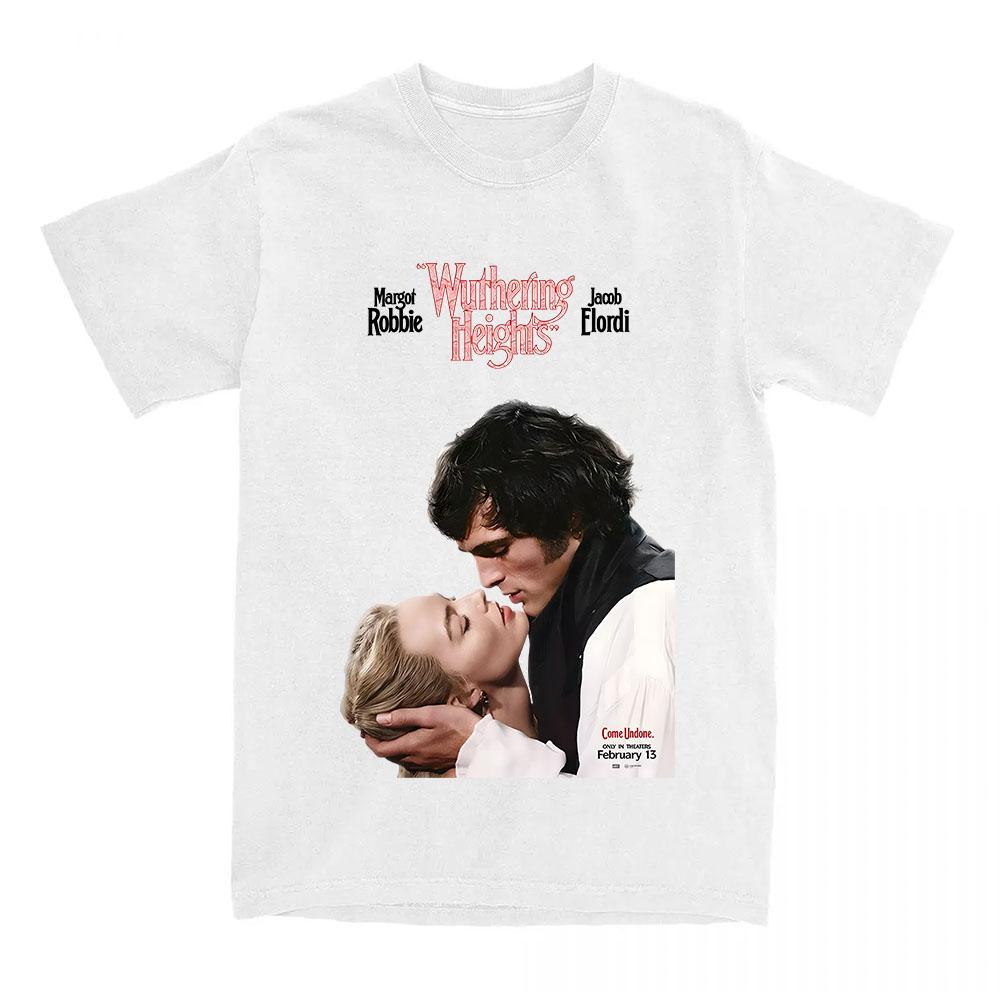 2026 Film Wuthering Heights Print Tshirt Summer Short Sleeve Women Tee Graphic Merch Loose Casual Oneck Fashion T Shirt Female S