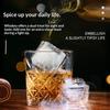 Whiskey Ice Cube Tray Silicone Ice Mold for Large Ice Balls Cubes Flexible Easy Release BPA-Free Dishwasher Safe Ice Cube Maker