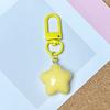 5pcs Resin Chubby Star Keychain noctilucent Backpack Pendant Friendship Stars Keychain  Girls Gifts