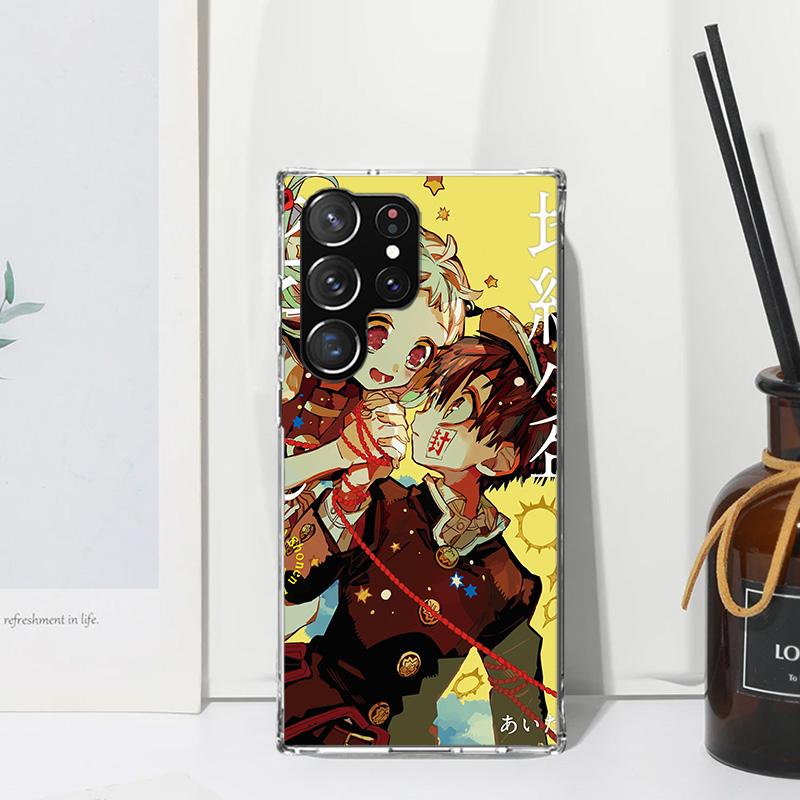 Toilet Bound Hanako Kun Anime Phone Case For Samsung Galaxy S24 S23 S22 S21 Fe S20 Ultra S10 S9 + S8 Plus S10E Art Fundas Back C