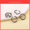 Anime Style Metal Contract Ring With Cartoon Character Design For Collectors