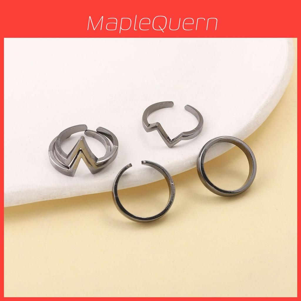 Anime Style Metal Contract Ring With Cartoon Character Design For Collectors