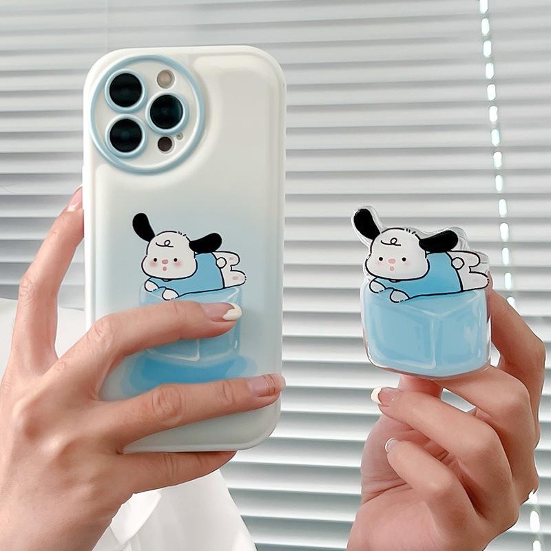 Acrylic Phone Airbag Holder & Ring Stand Cushion