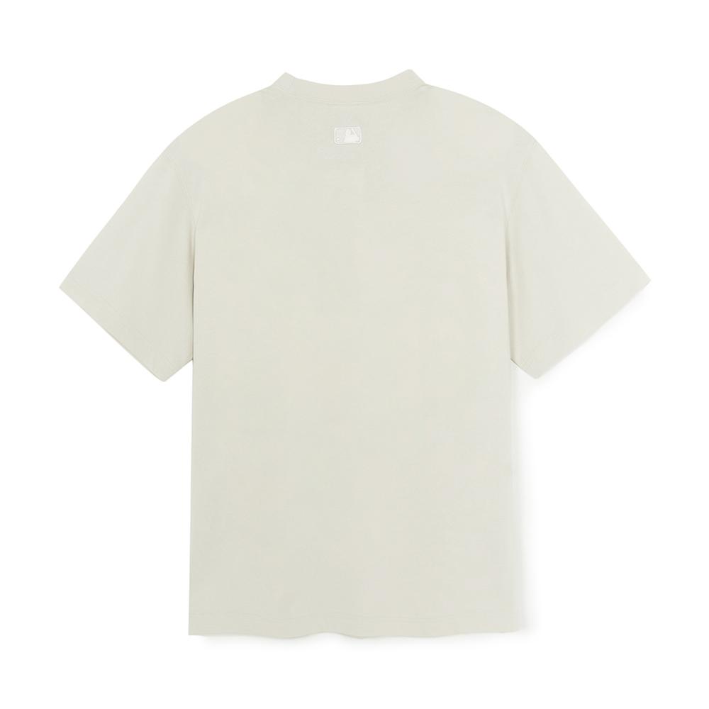 New MLB New York Yankees Basic Collection SS25 T Shirt Unisex Sand 3ATSB6153-50SAP