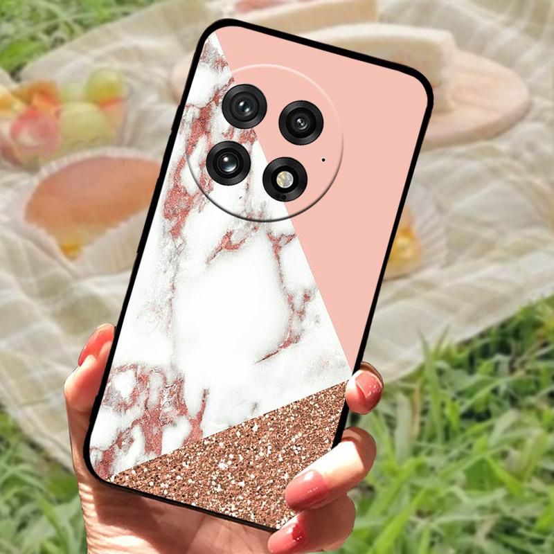 For OnePlus 13 Case Black Silicone Soft TPU Shockproof Protection Back Cover Cover For OnePlus 13 Phone Cases Fundas Capa