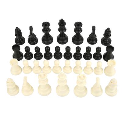 Plastic International Chess Pieces Intellectual Educational Game for Children AdultsChess Pieces