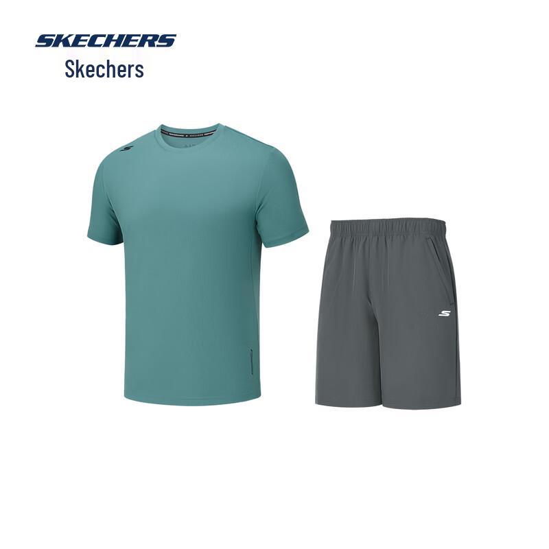 

Skechers Унисекс Комплект с коротким рукавом Весна/Лето P226U055 M 95