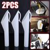Petrol Fuel Filler Filling Funnel Tube Plastic White Long Spout Add Oil Fuel Glass Water Small Diameter Funnel Car Accessory