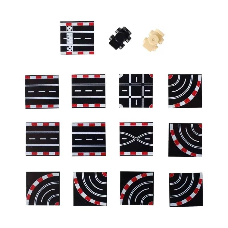Scene Model Printing Accessories Building Blocks Dashboard Screen Keyboard Mouse Control Buttons Mini Compatible Brick Toy N08