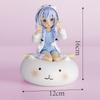 21CM Anime Is The Order A Rabbit Kafuu Chino O Kokoa Anime Model Sitting Pajamas Outfit Toy Gift Collection Action Figure