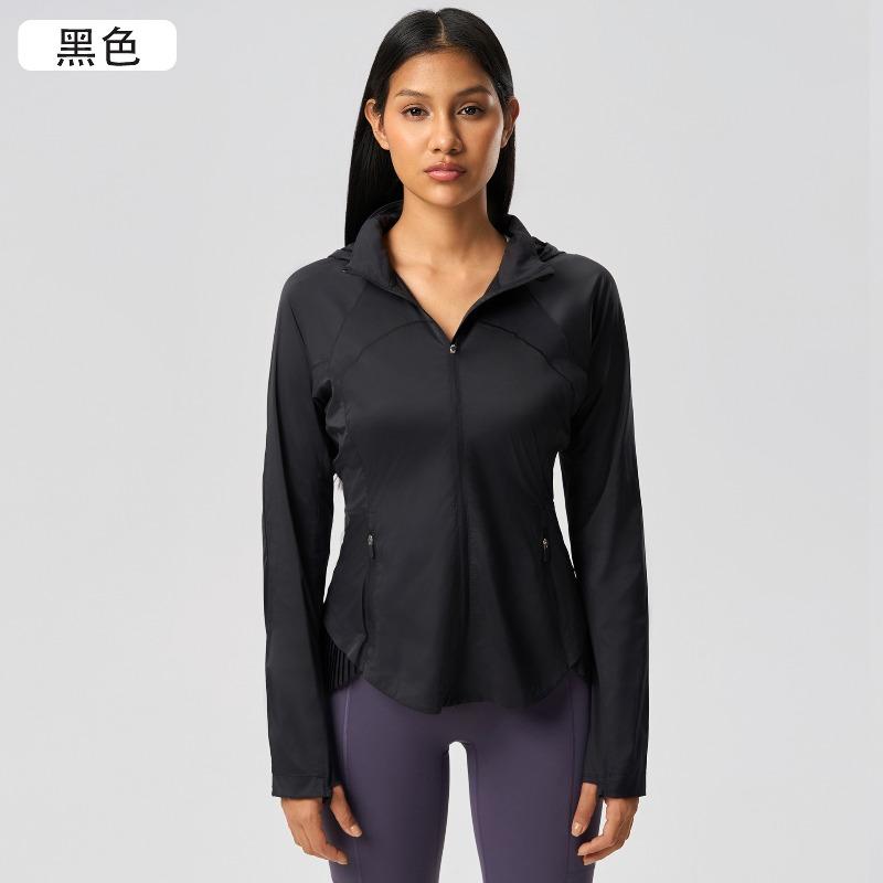 Summer Sports Outdoor UV Protection Skin Clothing + Slim and Thin Breathable Sunscreen Clothing for Women