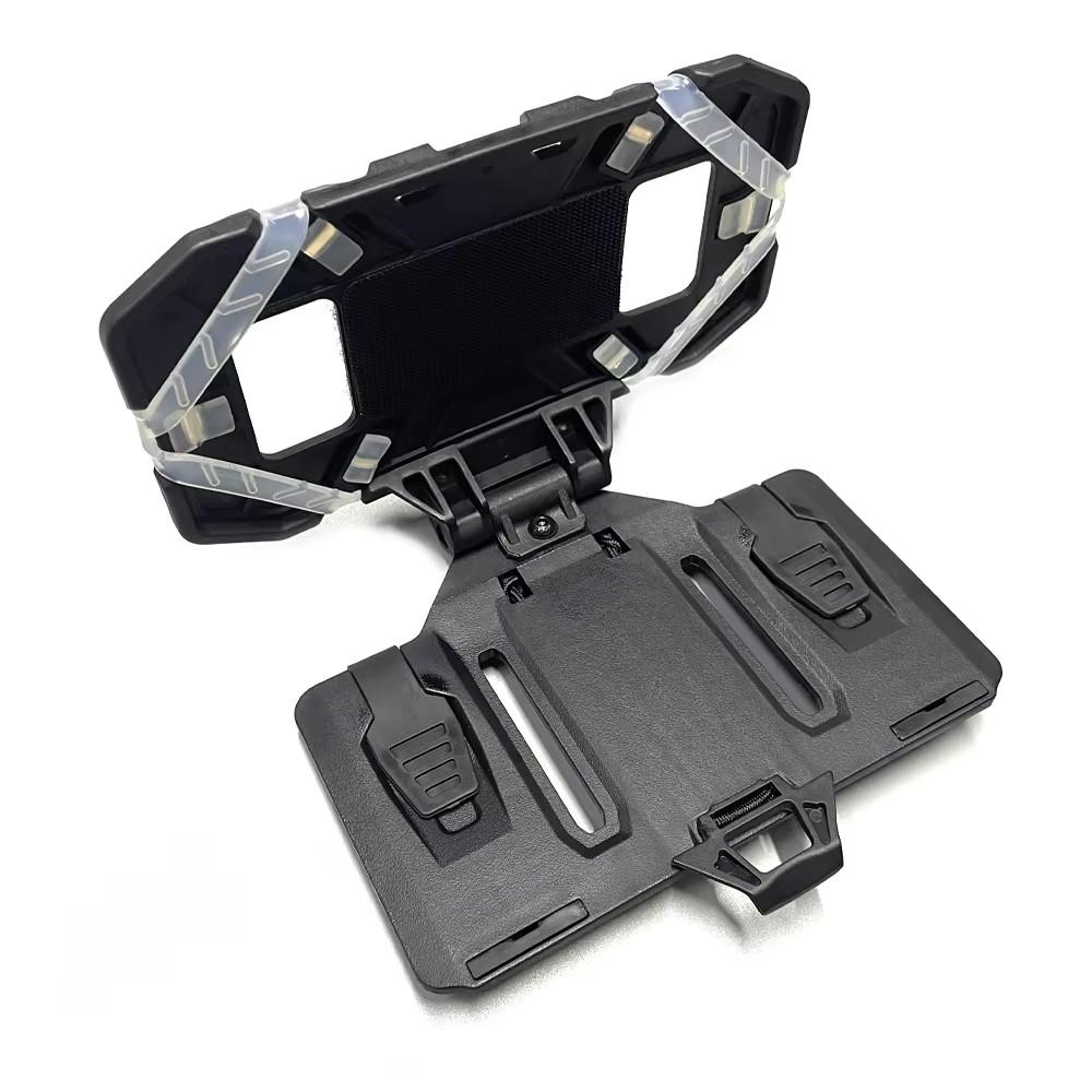 Tactical MOLLE Phone Holder, Folding Navigation Board, Cellphone Hold Gear, Airsoft Hunting Vest Accessories
