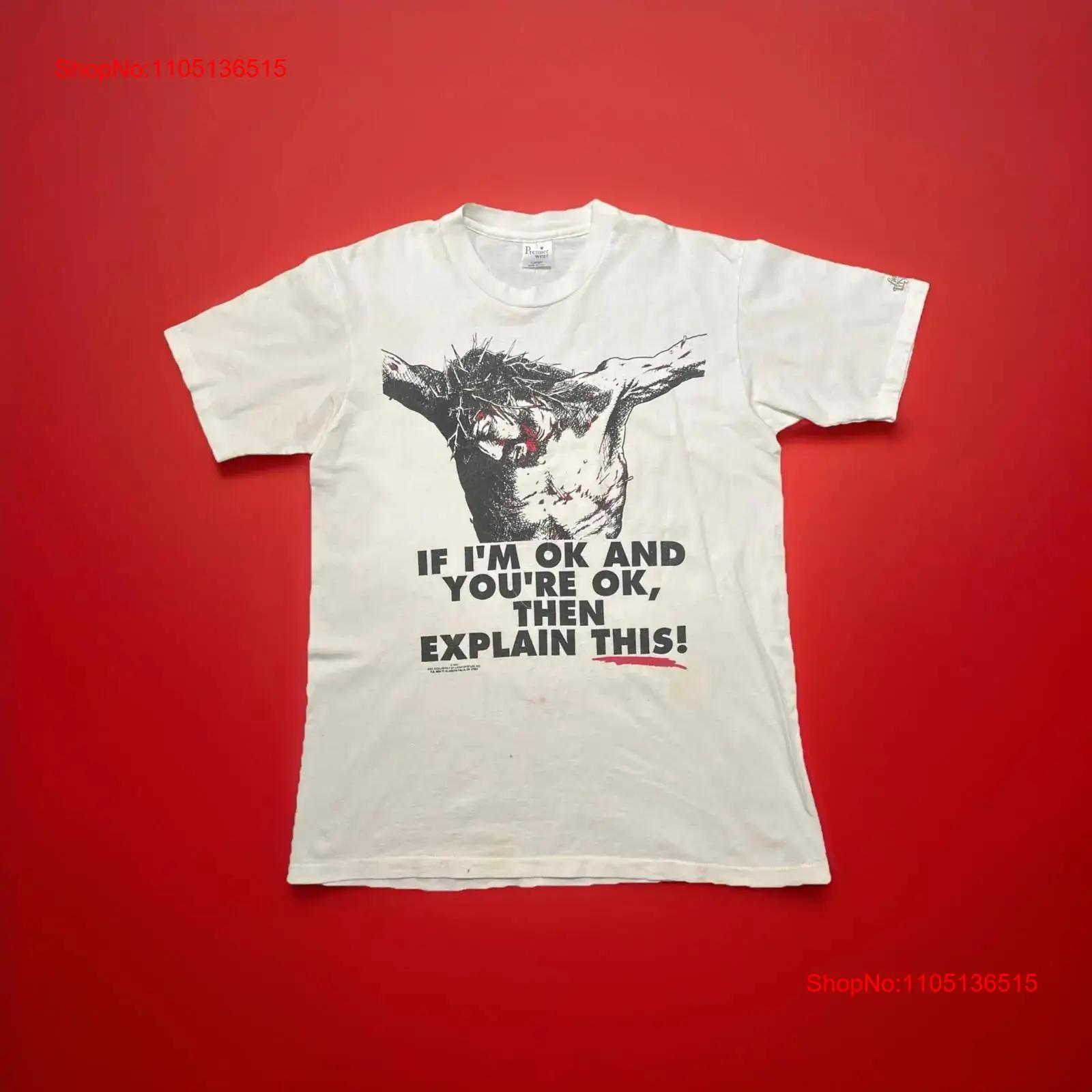 Vintage 90s Jesus Living Epistles Crucifixion T Shirt Size Large J2 vintage Washed Soft Stylish Casual Stretched homme Slightly S