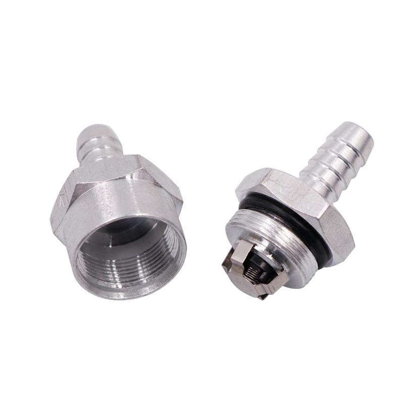 6/8/10/12mm Überprüfen Ventil Eine Möglichkeit Aluminium Legierung Kraftstoff Nicht Rückkehr Benzin Diesel