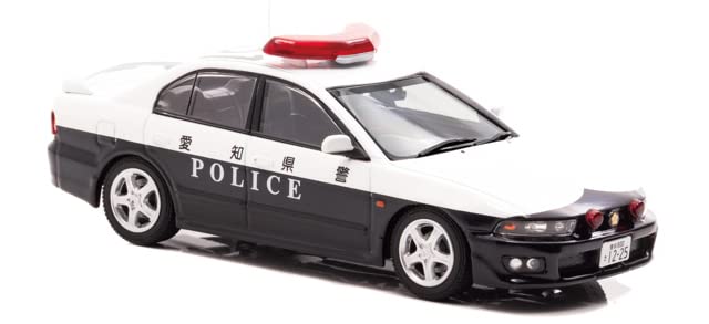 RAI'S 1/43 Mitsubishi Galant VR-4 (EC5A) 2007 Aichi Prefectural Police Traffic Division Vehicle (51cm) Finished Model