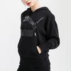 Puma Casual Printed Logo Knit Hoodie Women Tops Black 599197-51