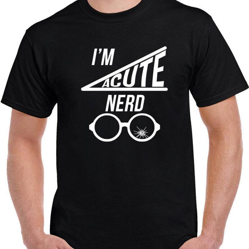 Je suis un Nerd mignon dr?le aigus Angle Nerds t-shirt S