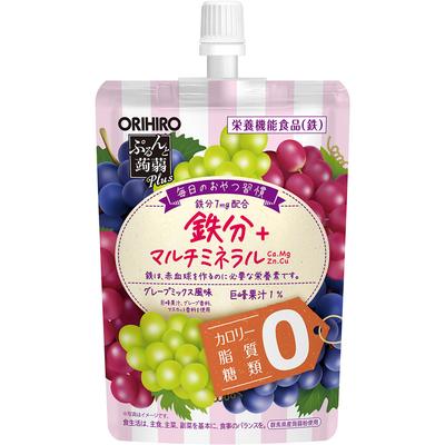 Orihiro Plundry Purun Konnyaku Jelly Plump Konjac Plus Druivenmix Smaak 130g Overig (controleer sloten, tongreinigers, etc.) Ander (controleer sloten, tong cle