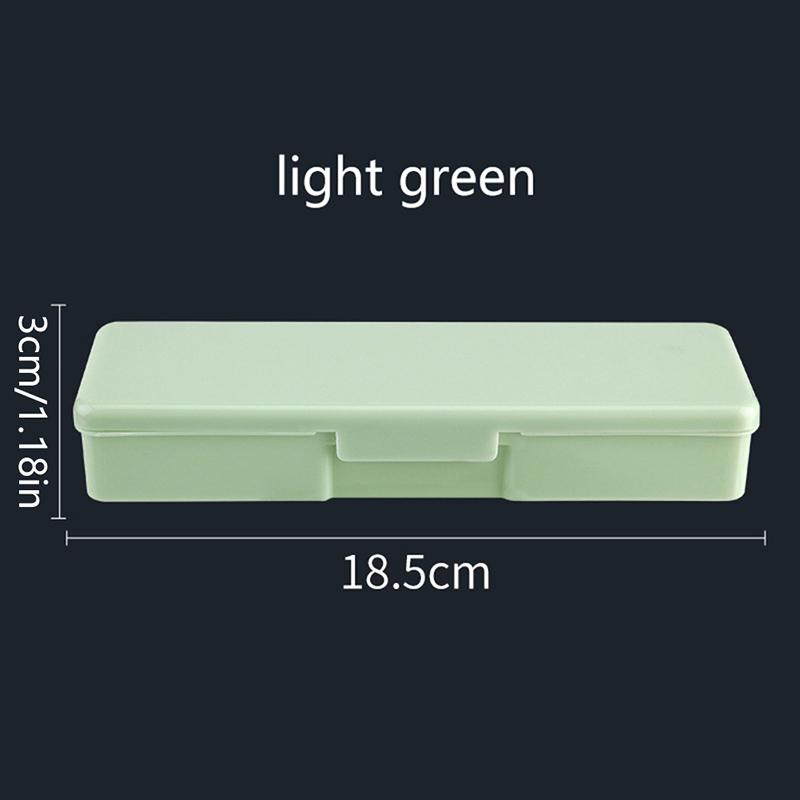 

Large/Medium Portable Transparent PP Plastic Box Ear Dig Accessories Dust-proof Storage Container Nail Art Tool Storage Box Green
