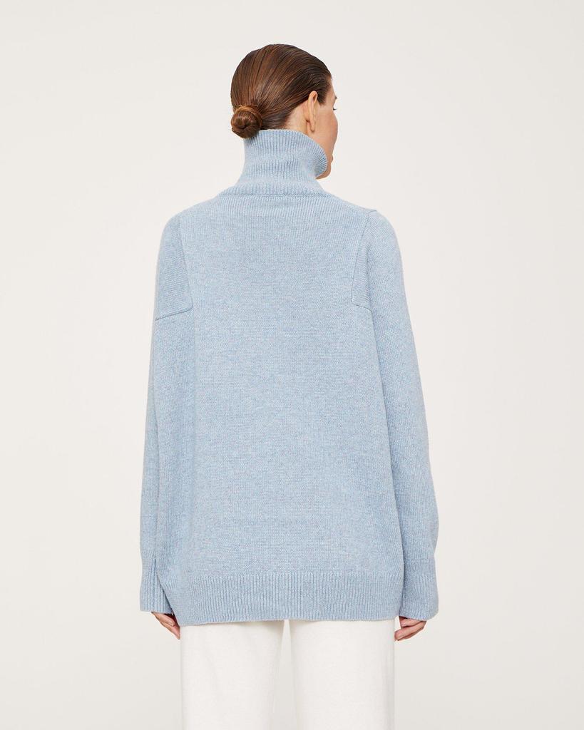 High Neck Loose Sweater for Women - Autumn/Winter European/American Style