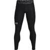 UA HeatGear Armour Training Baselayer Size M Leggings, Men's, Black/White,