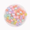 Acrylic Pumpkin Beads: 10mm Loose Beads for DIY Bracelets - New 2024 Style