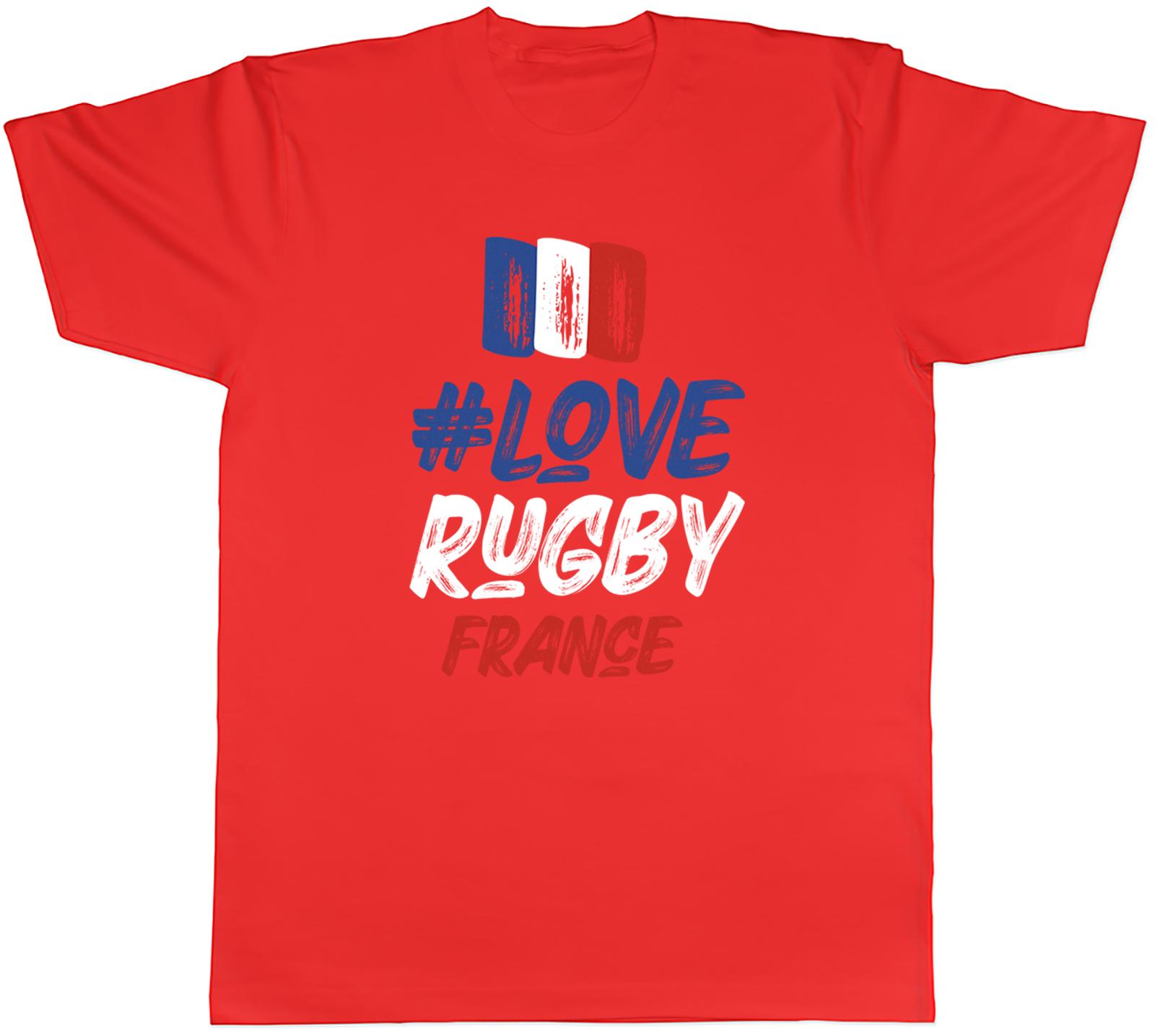 France Rugby Supporter Fan Unisexs TShirt Tee Gift Top S