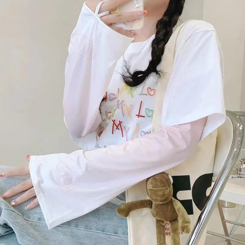 

Women Oversleeve Covers Sleeve Sheath Summer Polyester Sun Protection Sunscreen Sleeve Fashion Accessories 5 Colors
