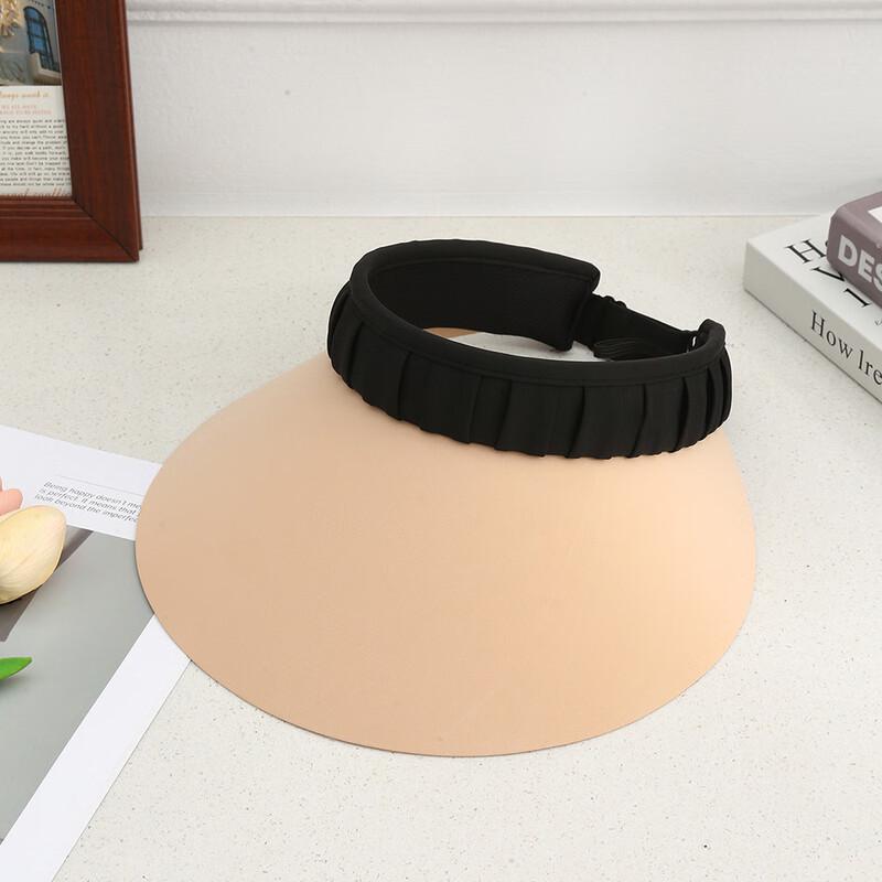 

Женская соломенная шляпа-визор с открытым верхом и широкими полями