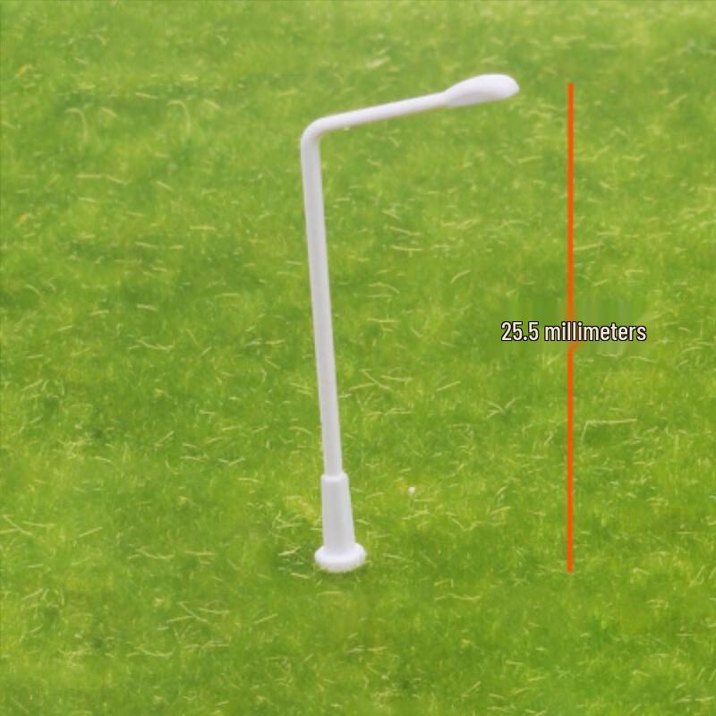 Miniature Single-Head Street Lamp Model