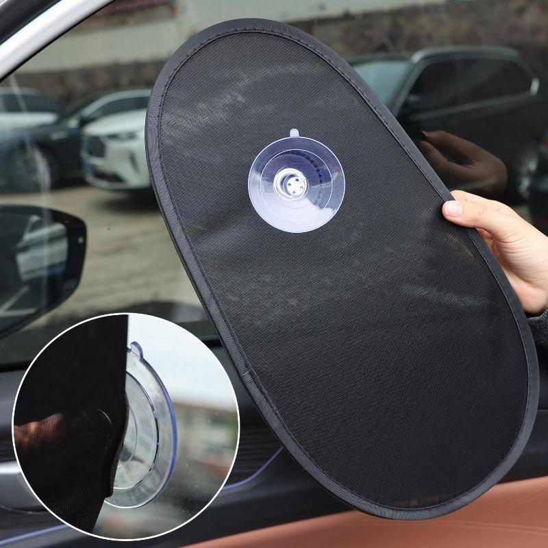 1/2sets Car Window Sun Shade Set Adjustable Rotatable Side Window Sun Visor for Windshield Sun Protection Foldable Car Sunshade